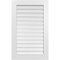 Ekena Millwork Vertical Surface Mount PVC Gable Vent: Functional, w/ 3-1/2"W x 1"P Standard Frame, 26"W x 42"H GVPVE26X4201SF - alternate 1